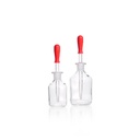 Pipettensauger, Naturkautschuk (NR), rot, Volumen 2ml, Loch-ø 5mm