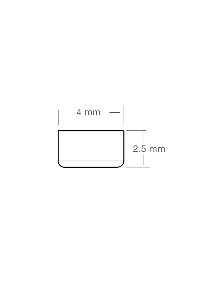 DSC Glasinletts zu Tiegel HD 40 / M 50