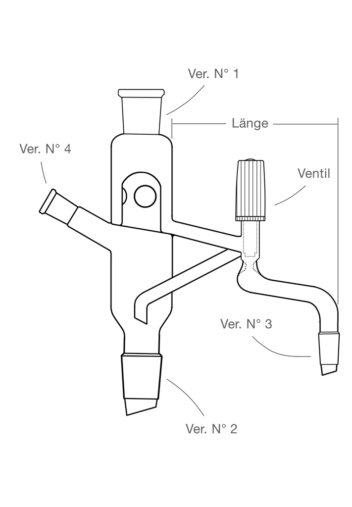 LG Kollonnen-Aufsatz mit Ventil [Rücklaufteiler]
