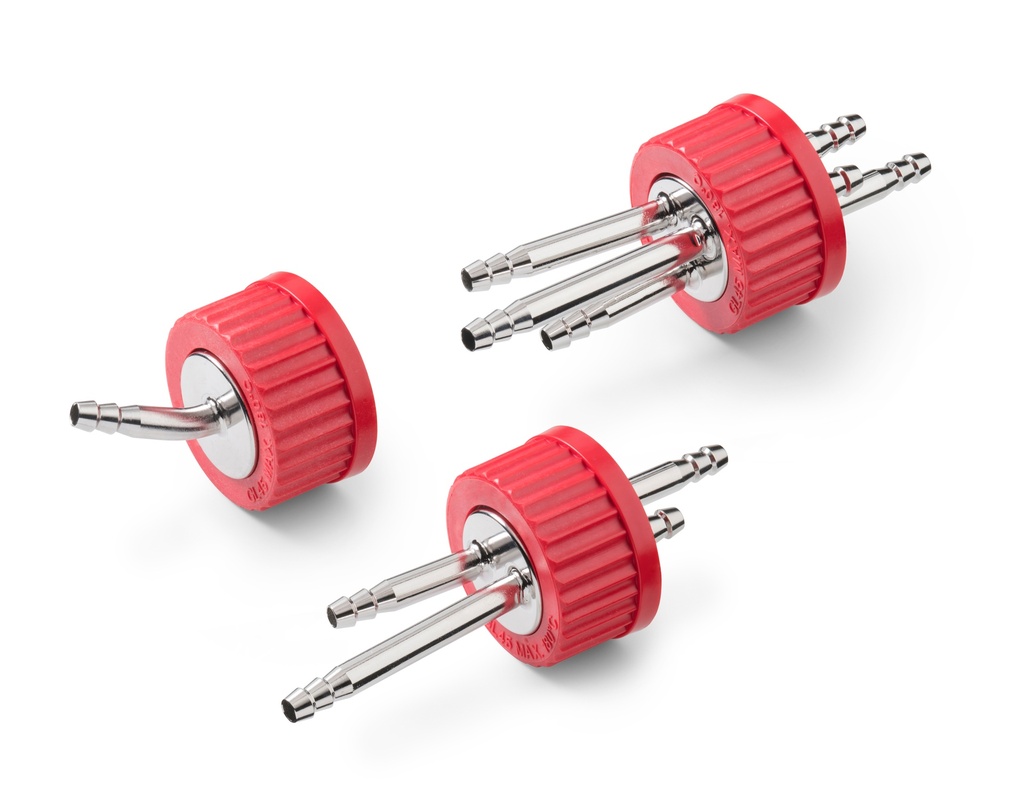 DURAN® Anschluss-System mit Edelstahl-Steckoliven GL 45