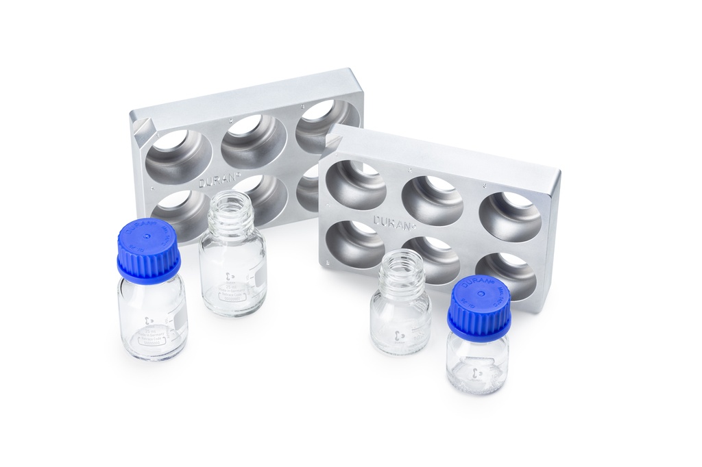 DURAN® ANSI/SLAS Mikrotiterplatte, Aluminium