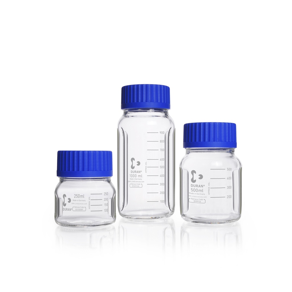 DURAN® GLS 80® Schikaneflasche Weithals