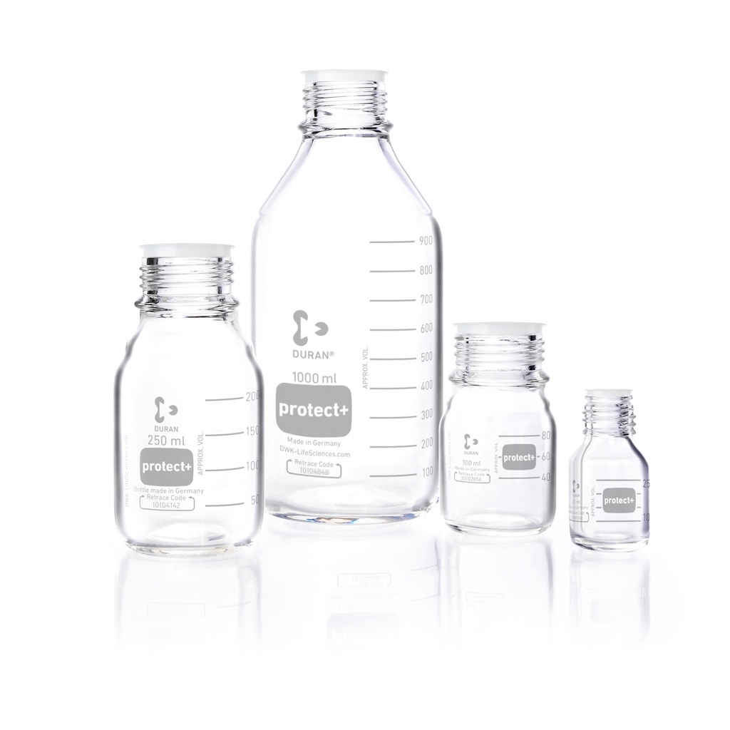 DURAN® Laborglasflasche, protect+