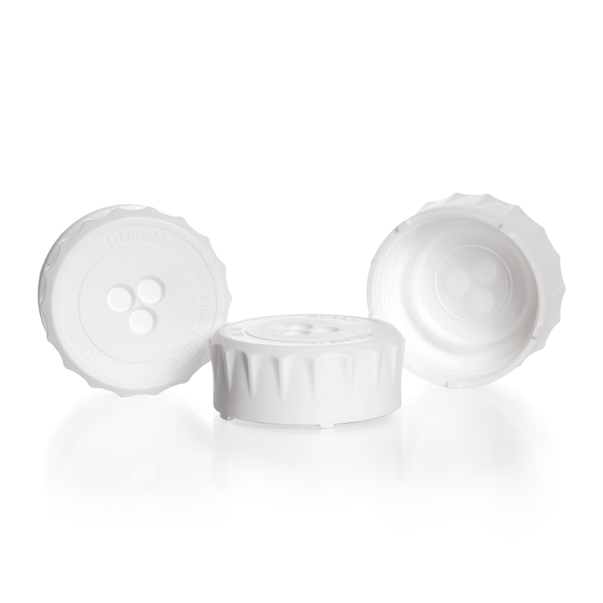 DURAN® Membranverschluss, GL 56, PP, Weiss