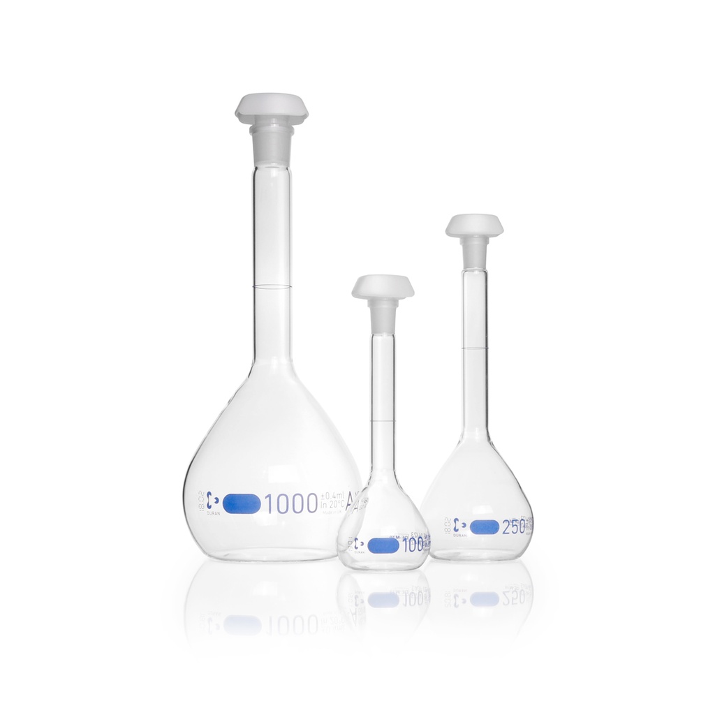 DURAN® Messkolben, Klasse A, Chargenzertifikat