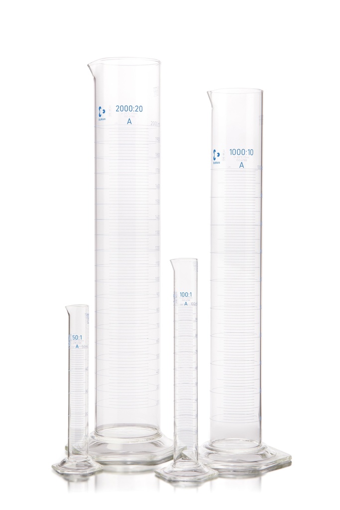DURAN® Messzylinder mit Druck, Klasse A
