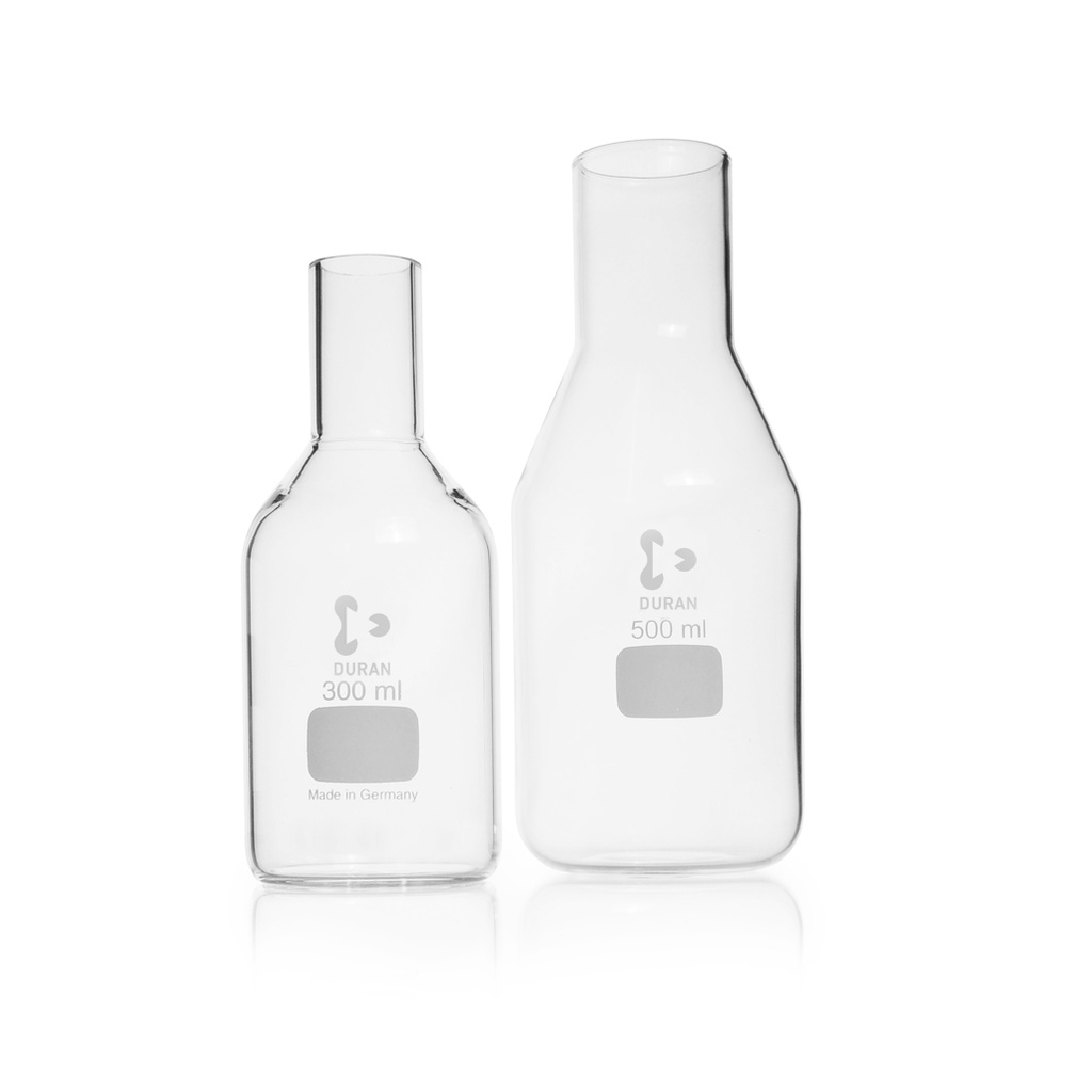 DURAN | Nährbodenflasche, Rand gerade