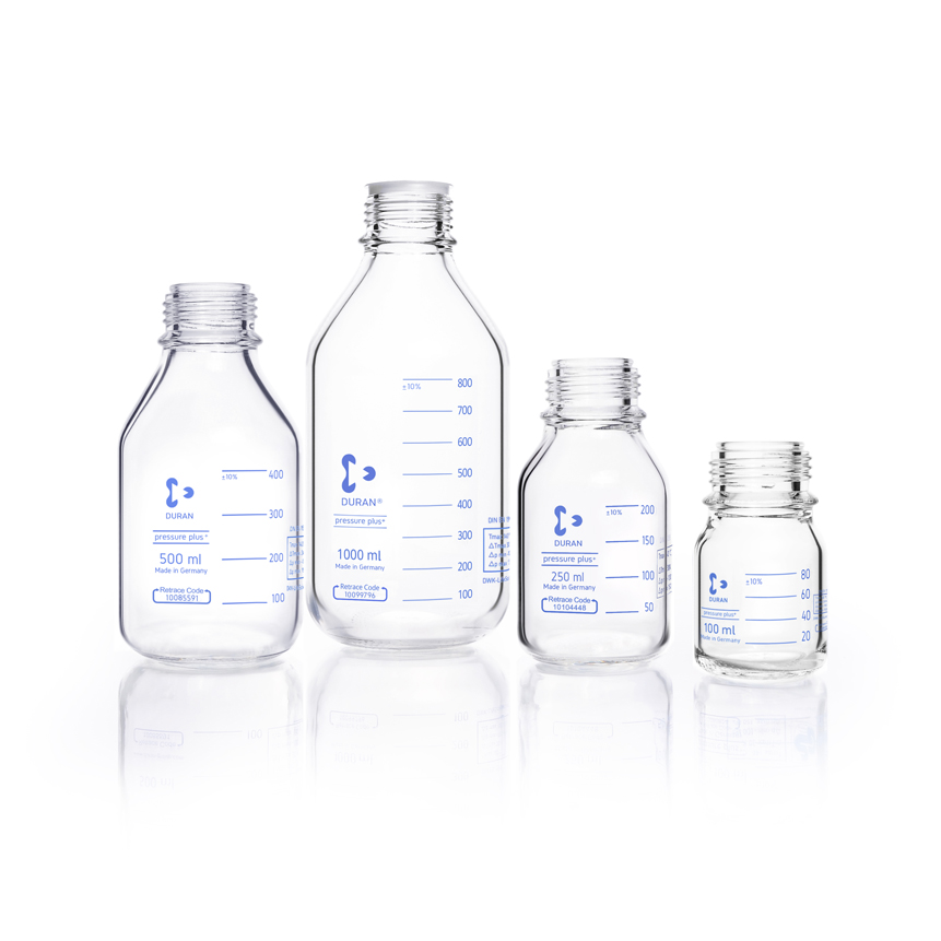 DURAN® pressure plus+ Laborflasche Protect