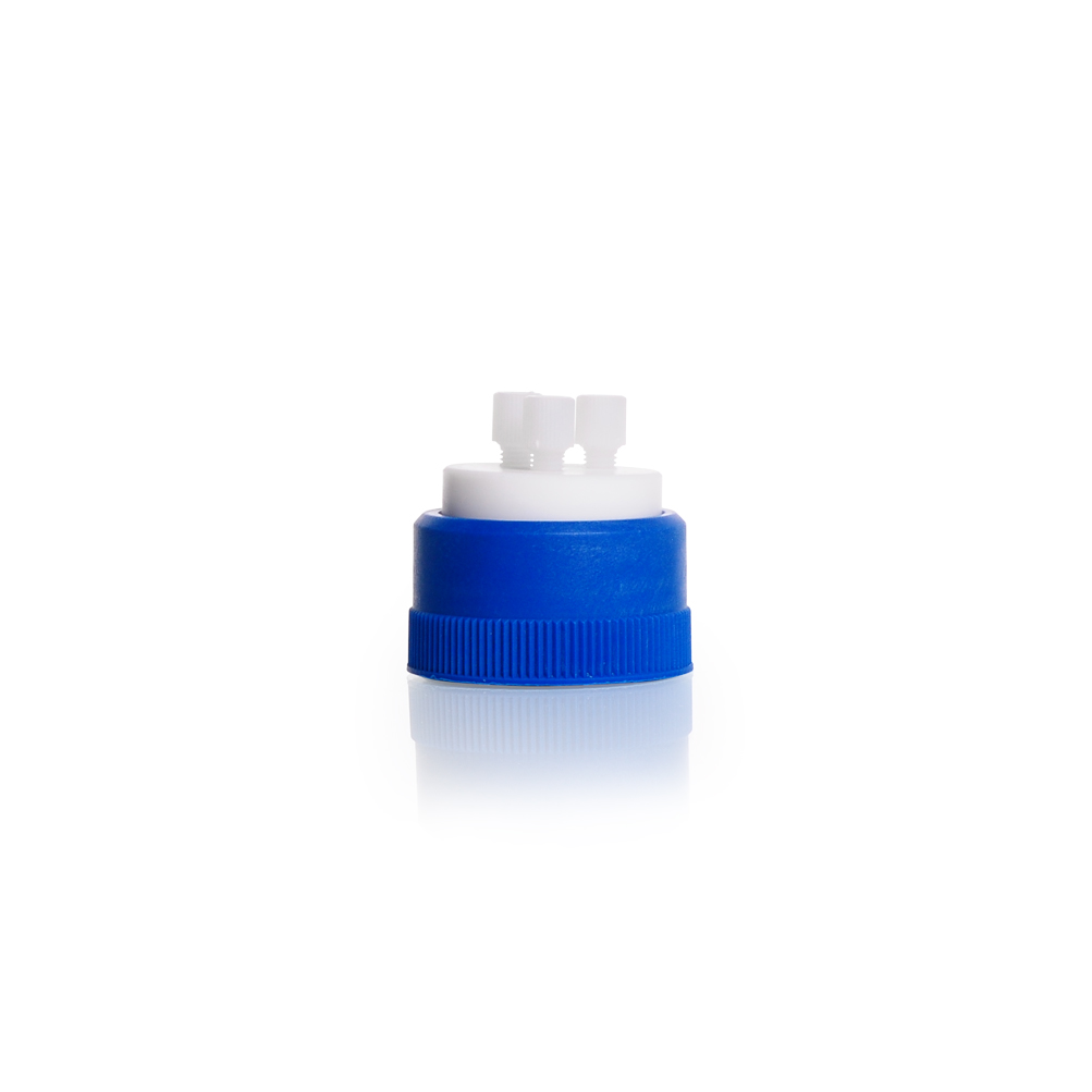 DURAN® Schraubverschluss HPLC, 3 Ports, für Schlauch-Außendurchmesser 3.2 mm, komplett
