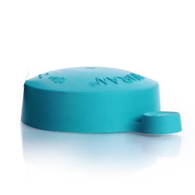 DURAN® 45 mm Aufstecken Verschluss Naturkautschuk grün