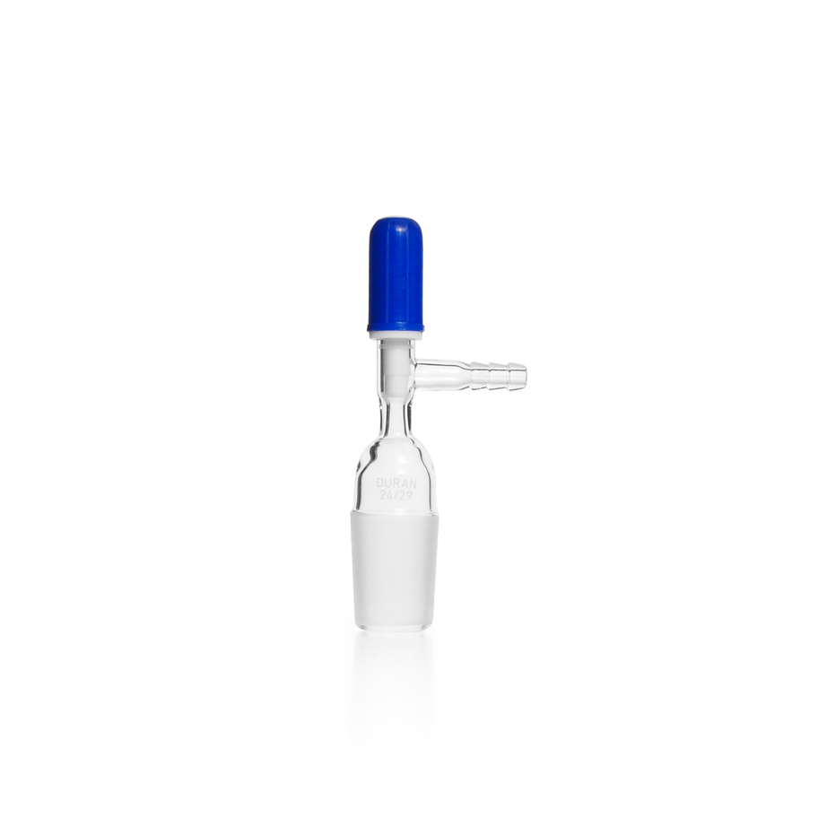DURAN® Hahn mit PTFE-Spindel, für Seitentubus