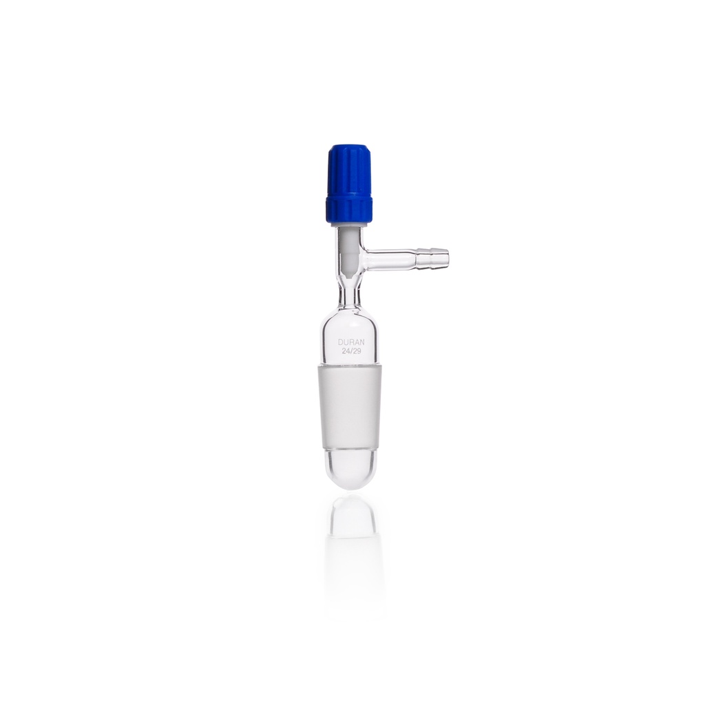 DURAN® Hahn mit PTFE-Spindel, für Tubusdeckel