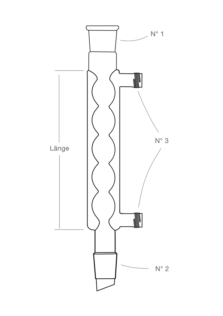 LabGlas | Kugelkühler [Allihnkühler]