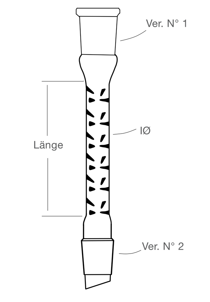 LabGlas | Vigreuxkolonne