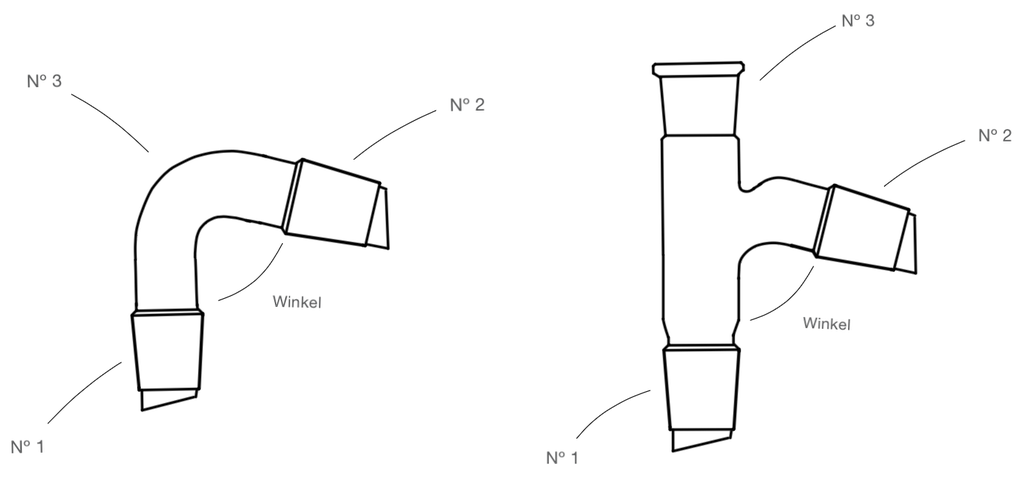 LabGlas | Destillieraufsatz [Destillierbogen]