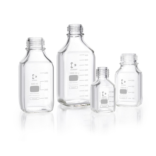 DURAN® Laborflasche, Vierkant