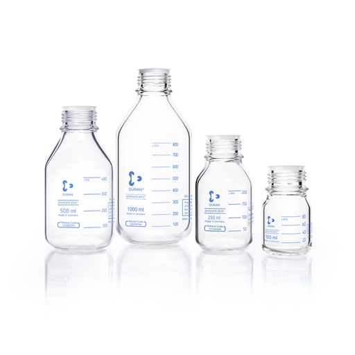 DURAN® Laborglasflasche, pressure plus+, protect+