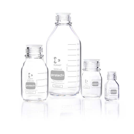DURAN® Laborglasflasche, protect+