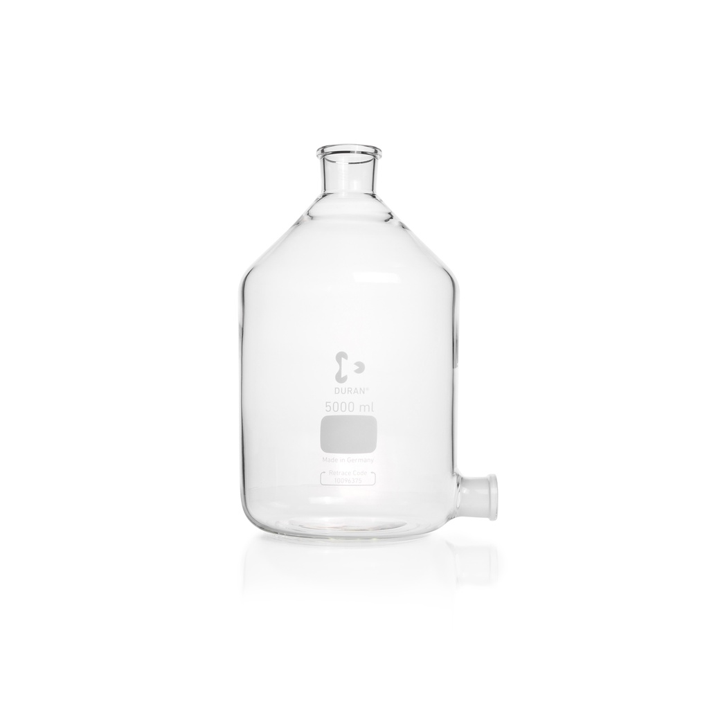 DURAN® Stutzenflasche, Hals ungeschliffen