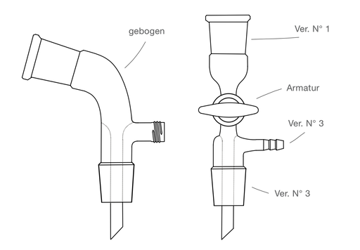 LabGlas | Vakuumvorstoss [Destilliervorstoss]