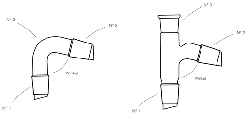 LabGlas | Destillieraufsatz [Destillierbogen]
