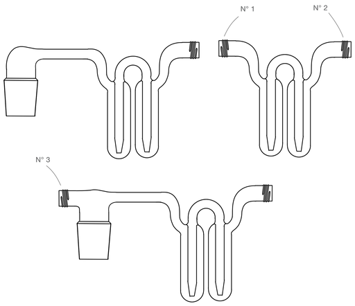 LabGlas | Doppelblasenzähler
