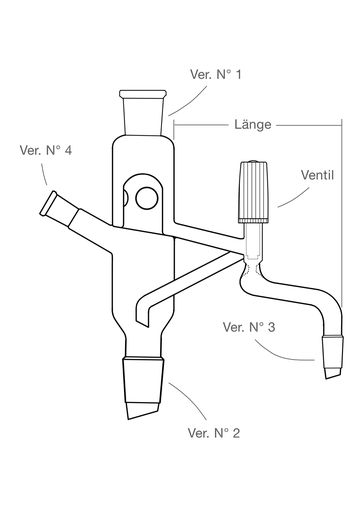 LG Kollonnen-Aufsatz mit Ventil [Rücklaufteiler]