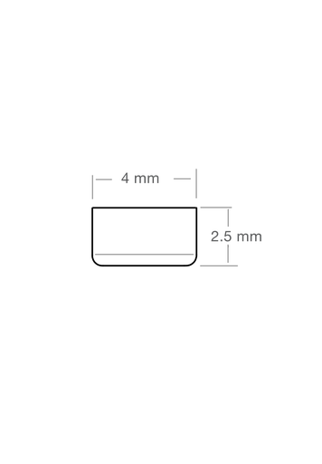 DSC Glasinletts zu Tiegel HD 40 / M 50
