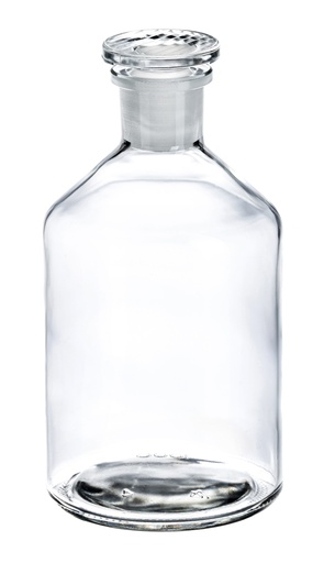 LabGlas | Steilbrustflasche Enghals aus Kalk-Soda-Glas [Apothekerflasche]