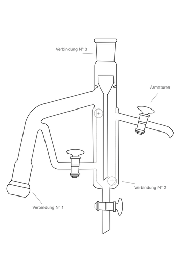 LabGlas | Wasserabscheider nach CIBA